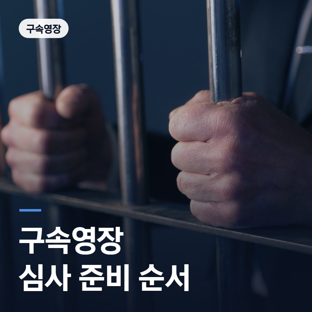 구속영장 심사 준비 순서 - 배한진 변호사